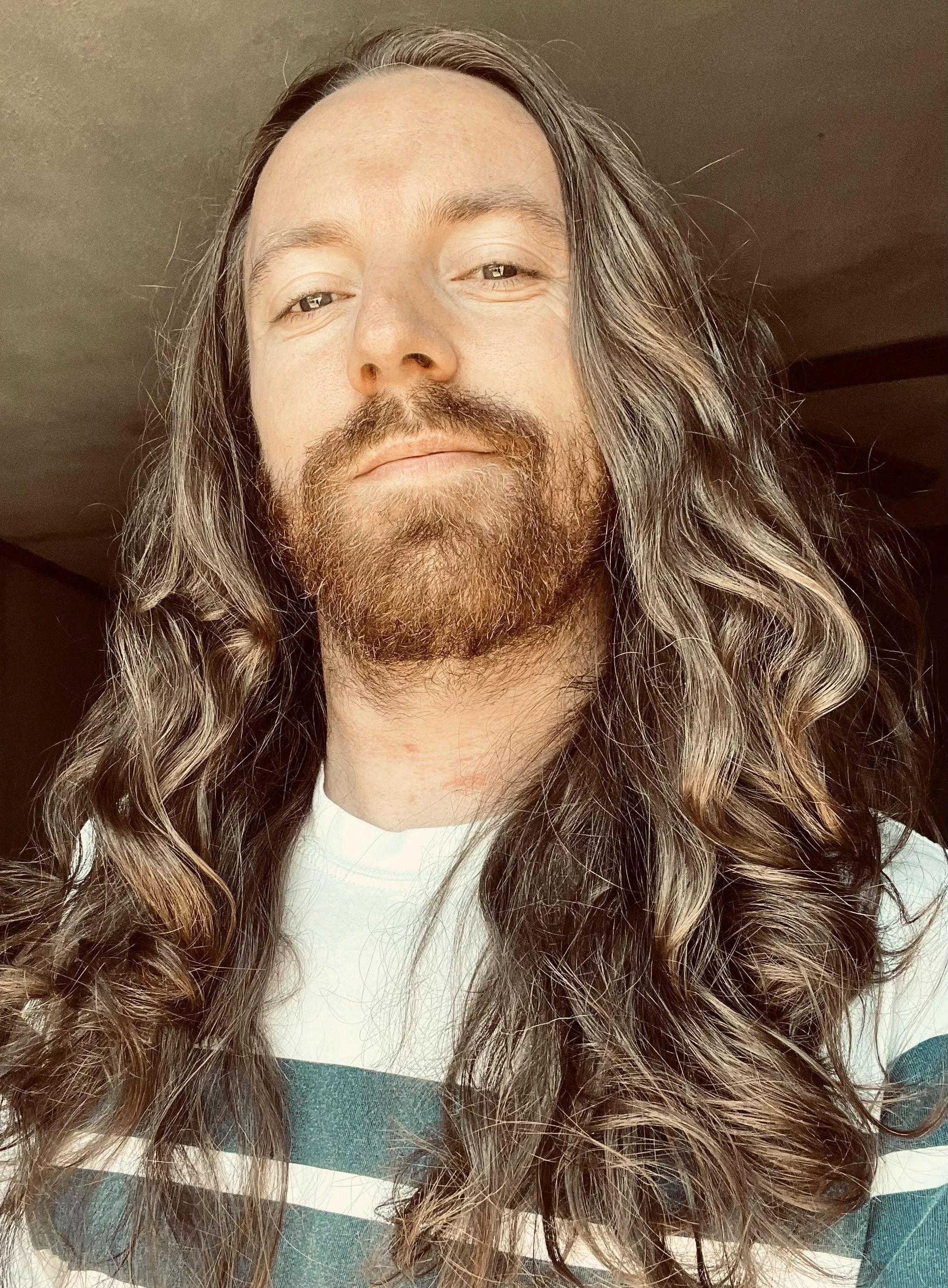 The curls be curlin today 🤷‍♂️