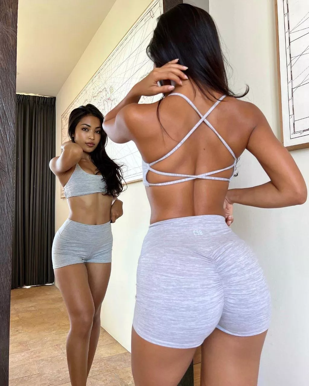 Cuff my hands behind my back and fuck me hard against the wall