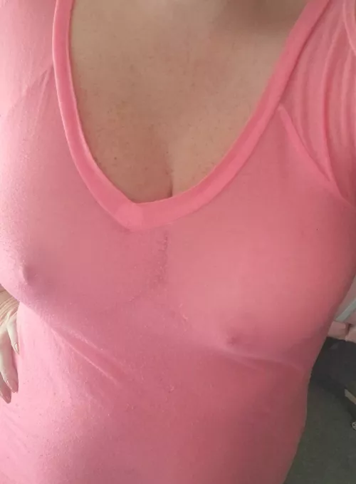 Day 11, try this again... still braless. Not sure why my first post was removed, no nudity and definitely had bottoms on...