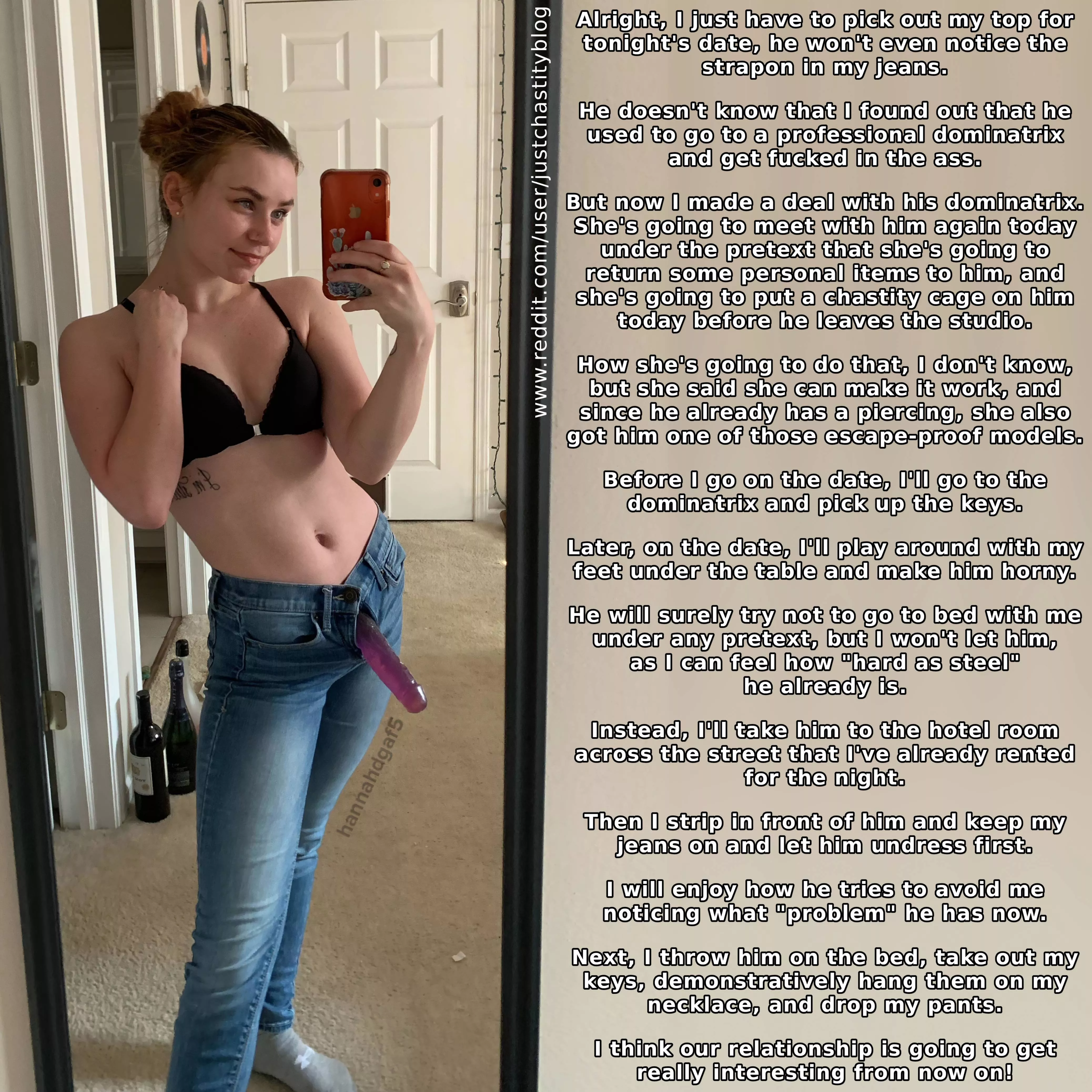 Did you do something in the past that you no longer do? Did you hide it because you were afraid it would jeopardize your relationship? Well, you underestimated how curious women can be when they really love you, and they are willing to do things you migh