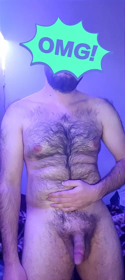 Dunno if I'm 'insanely hairy', but hairy nevertheless!