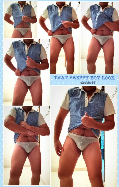 Even older boys a.k.a. cubs can look preppy too. 😅📚📖🎓👓