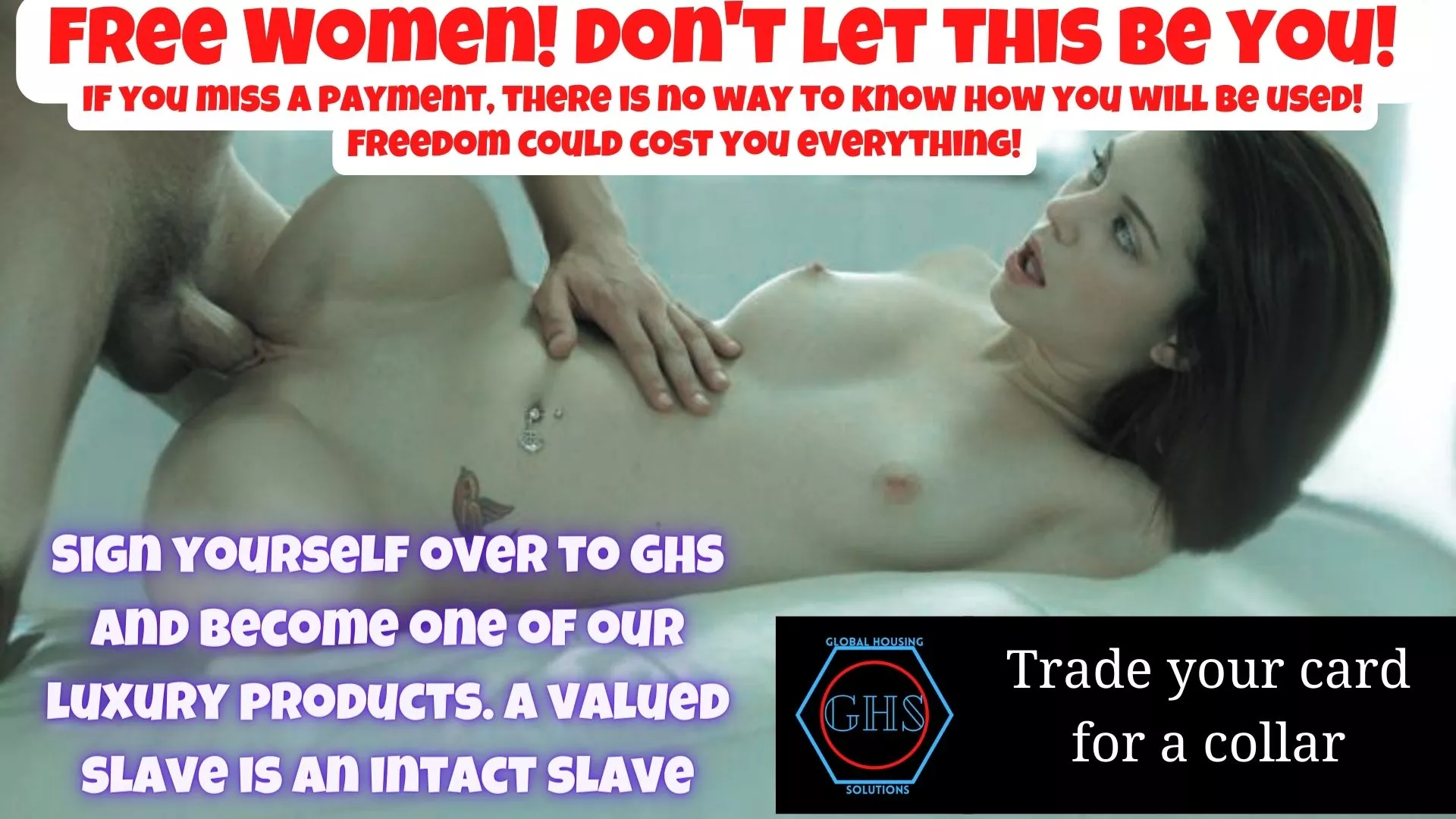 GHS looks to profit from the Cocksleve Panic in the Free Woman community.