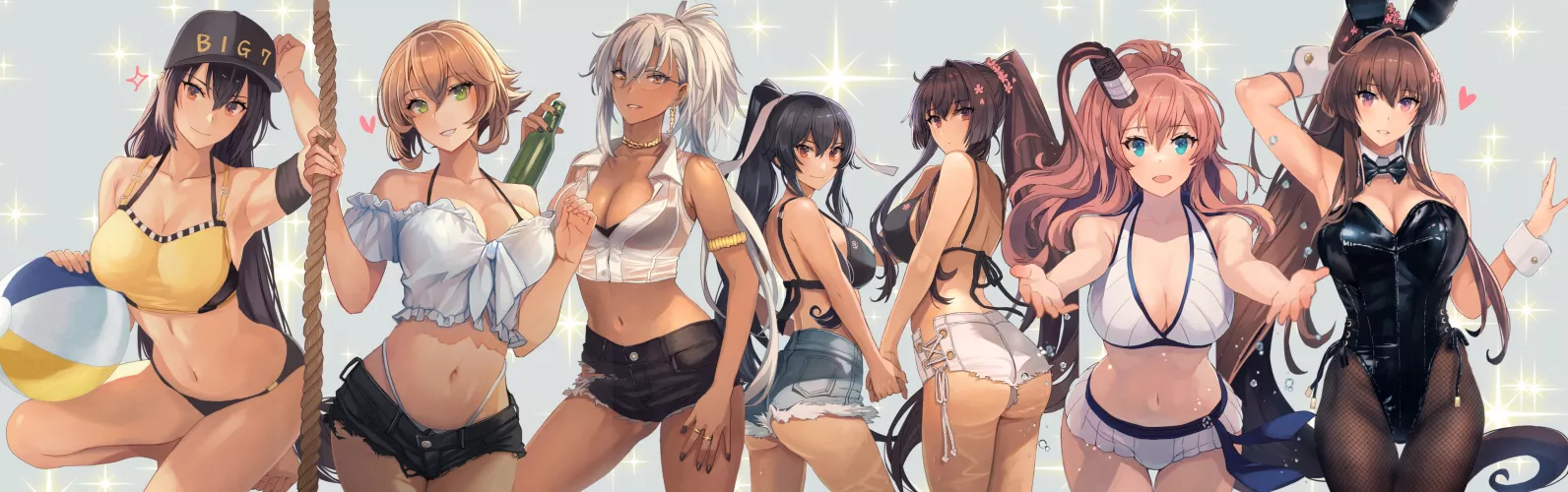 Kancolle girls lowkey hot AF (skchkko)[Kancolle]