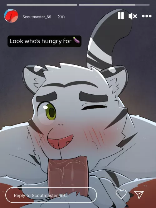 Look who’s hungry (WATERWANG) Commission: Open