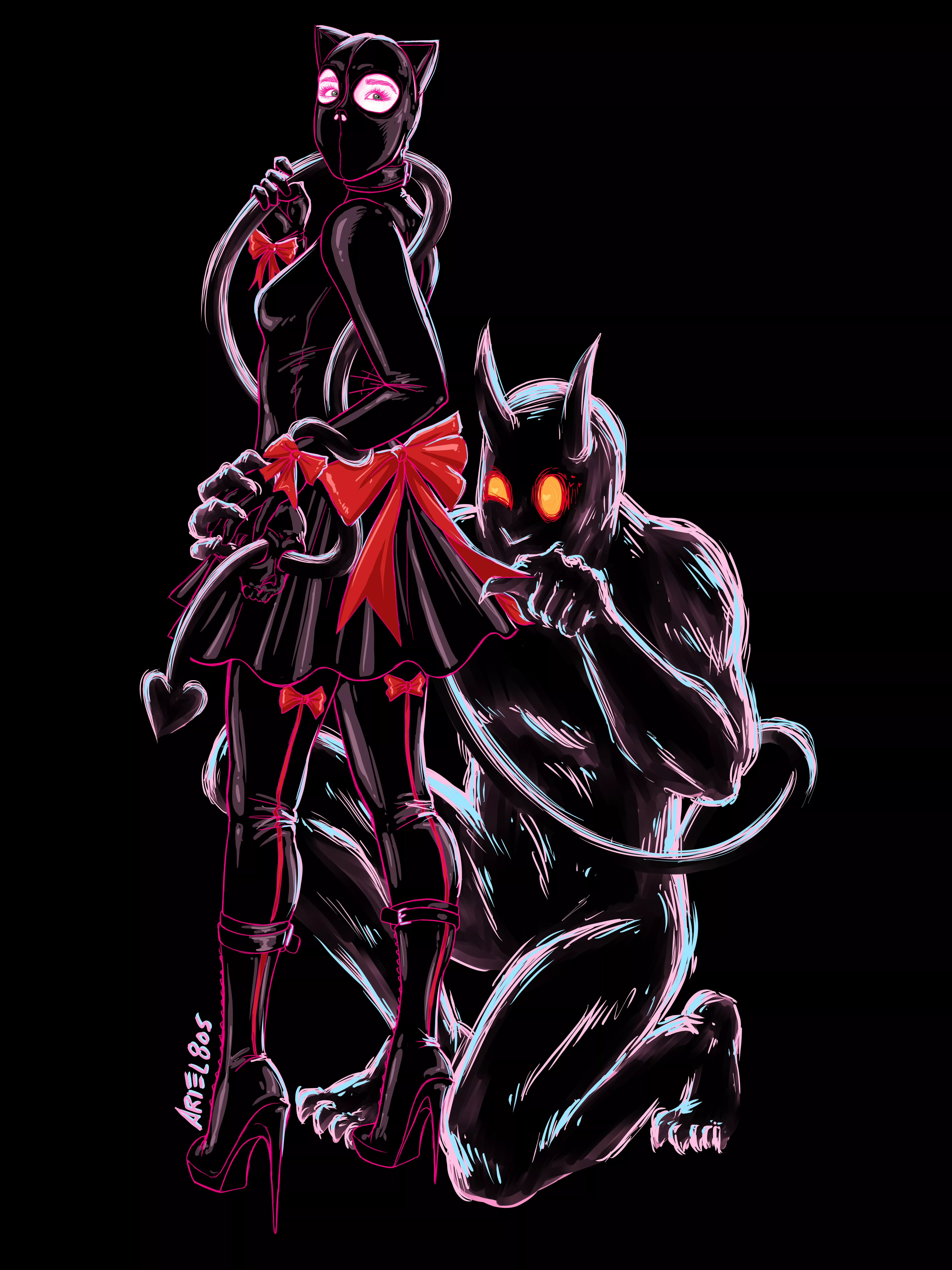 Made a deal with a Demon. Commission by Ariel80s.