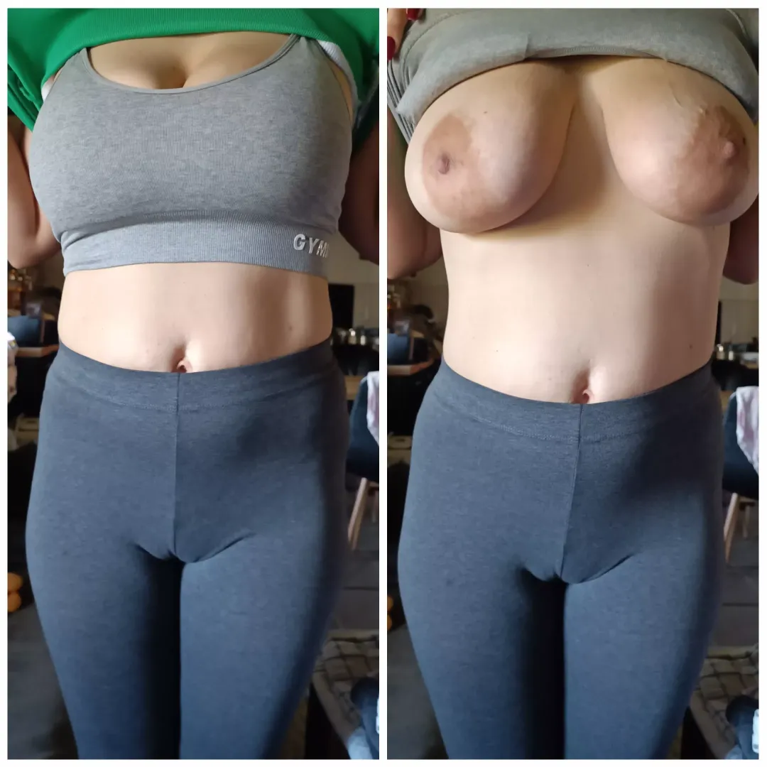 On or off or what did you see first, boobs or CT?