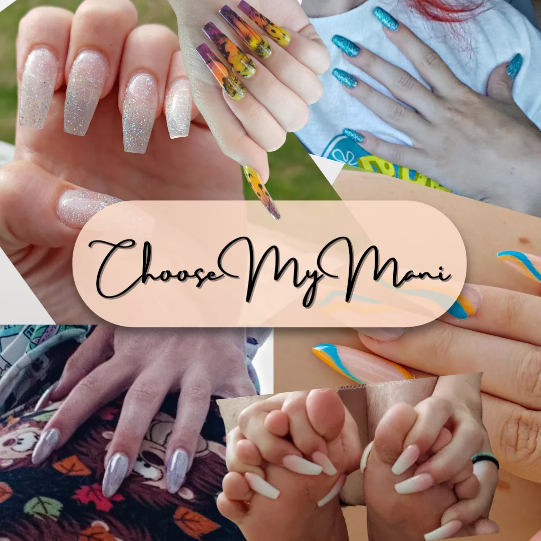 Some AddictiveAriel Nail porn 🤤👅 6 past sexy sets I've had... and the chance to choose My newest one 😏😉