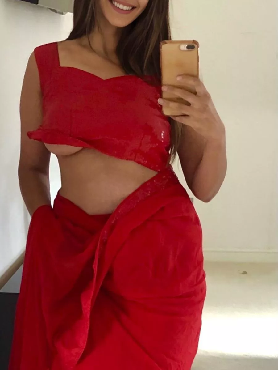 A little underboob never hurt anyone...😉 British Punjabi Indian