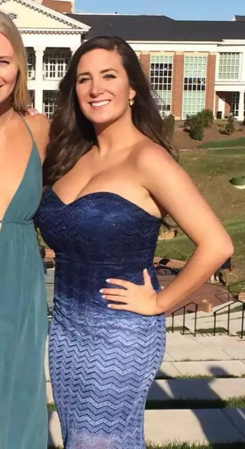 Blue dress