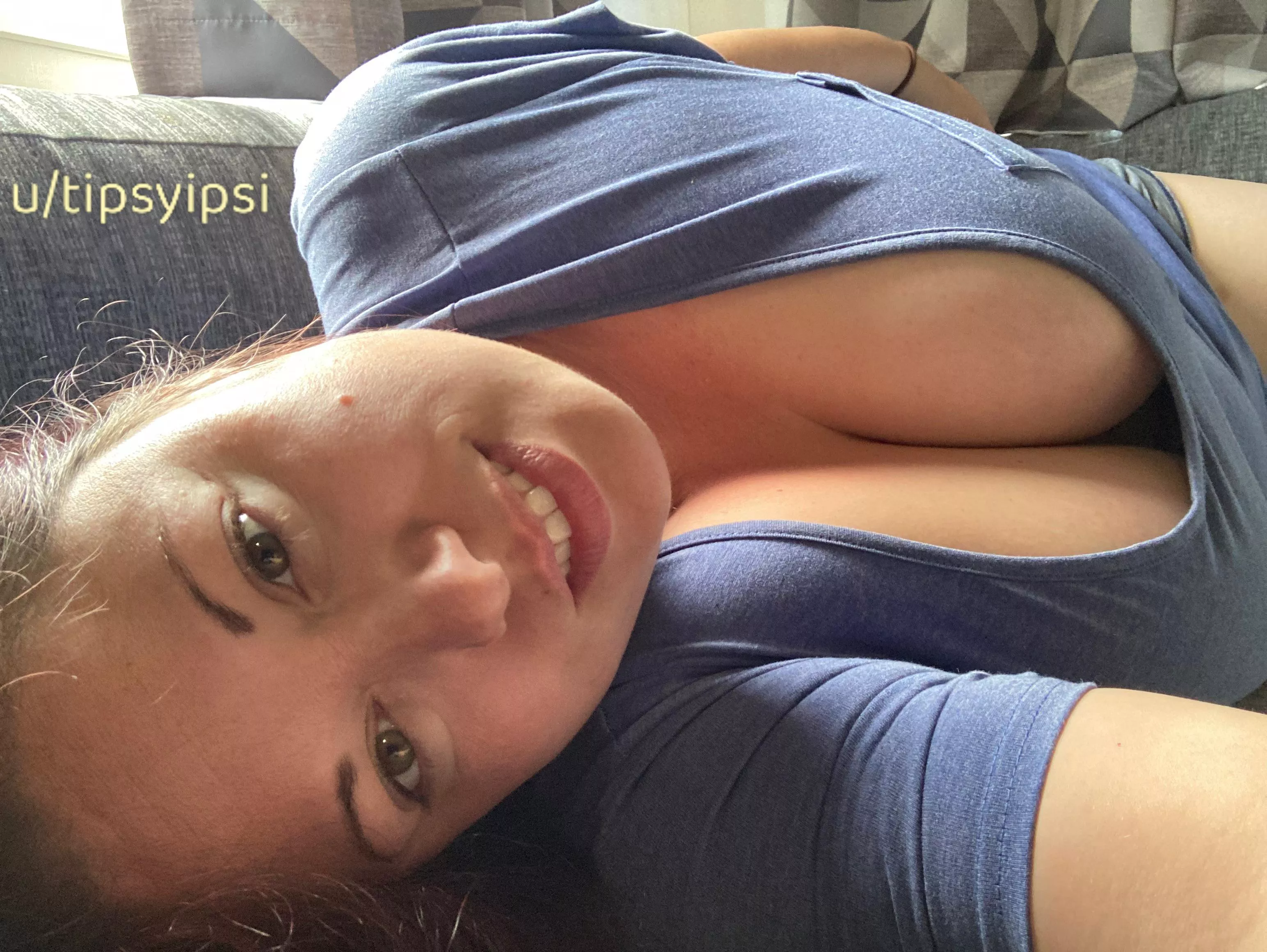 Come give me a snuggle before the kids wake up. 🙊😘