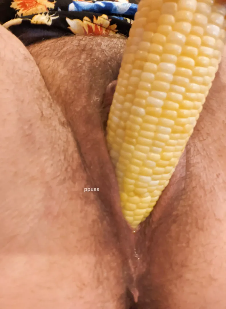 corn isn't really in season anymore, but my grocery store still had a few ears