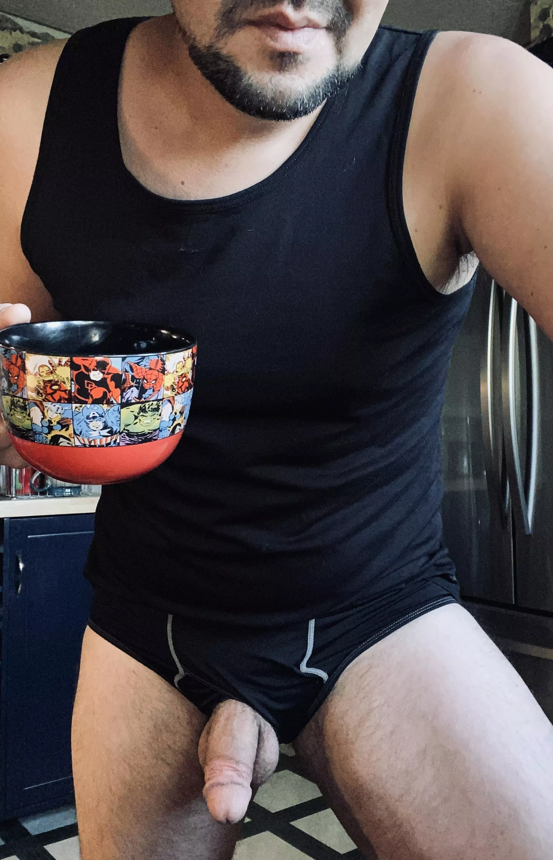 Could use a warm mouth while I finish my coffee. 🥱☕️😏