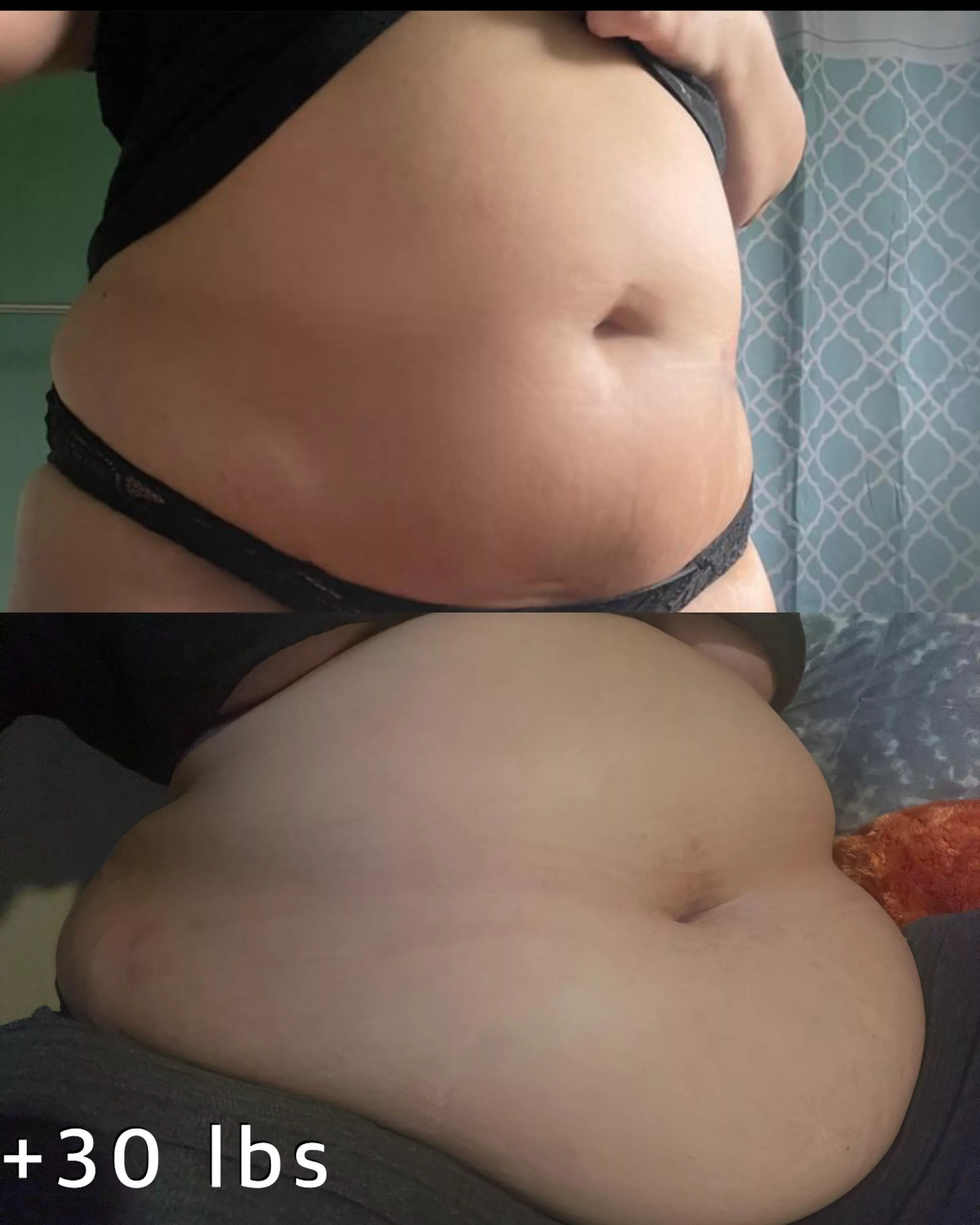 Gained 30lbs in 2 months 🥵