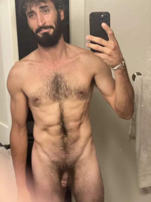 Here’s my cheers to overcoming fears. I’m naked. Yep…that’s me. That’s a naked body, and I own it.