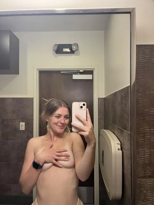 I keep finding public bathrooms to touch myself in