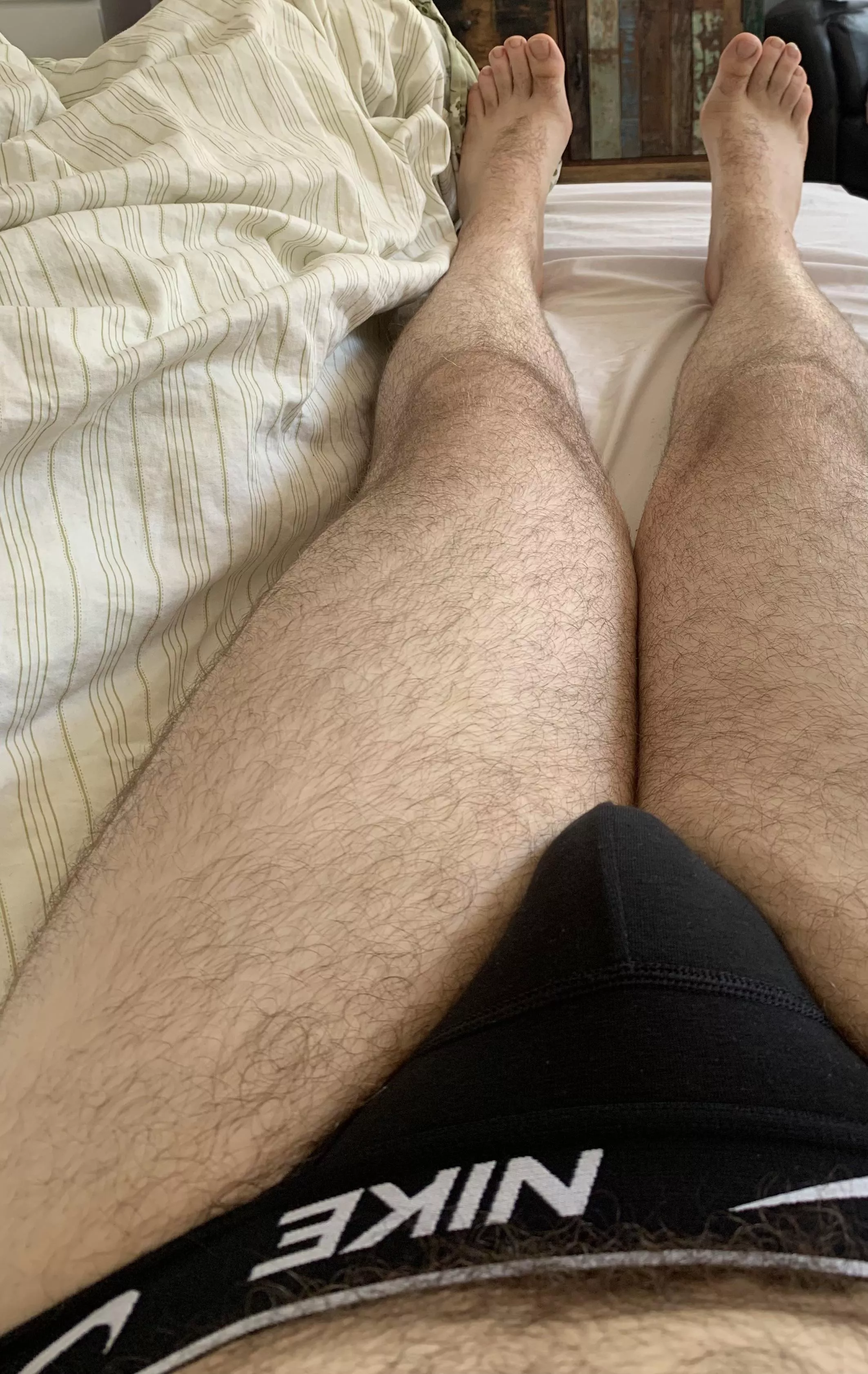 Just chilling in my jockstrap…