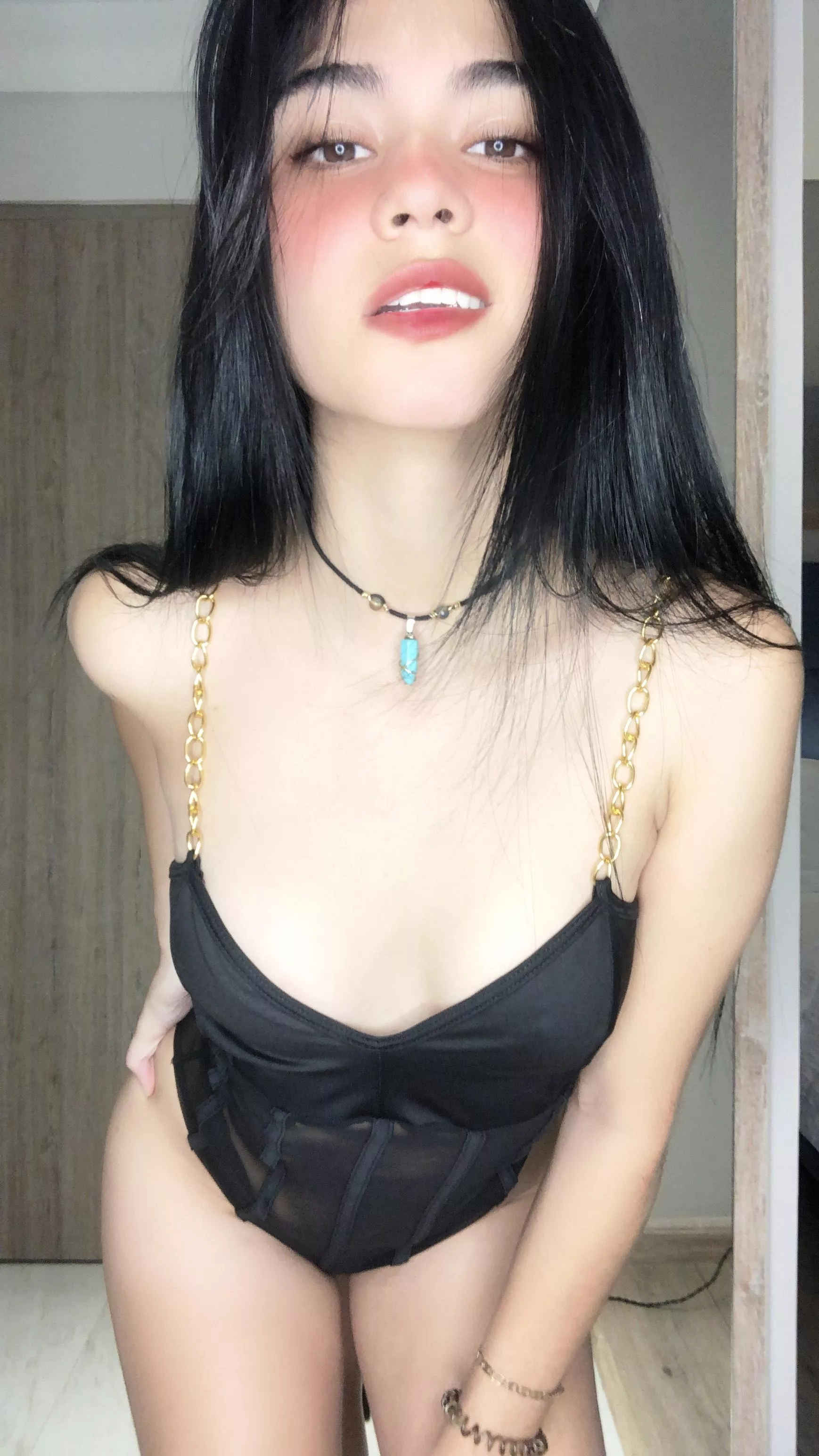 Kiss them, suck them, nibble a little…I don’t care. I just like having my boobs played with. [F]19