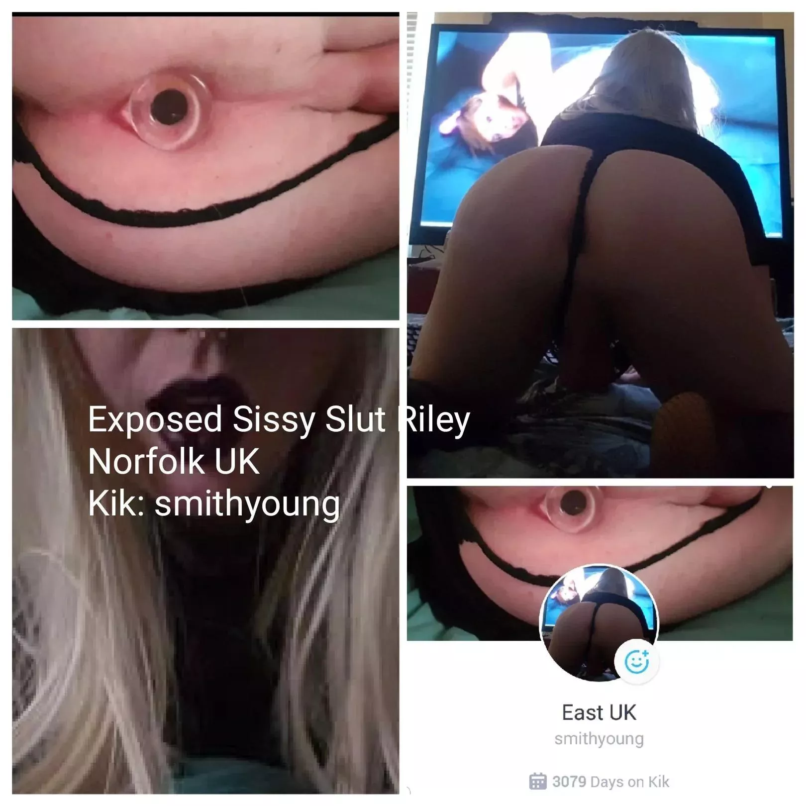 My slut didn't think she would get any attention? we made a deal if she gets 20 messages she has to release more information