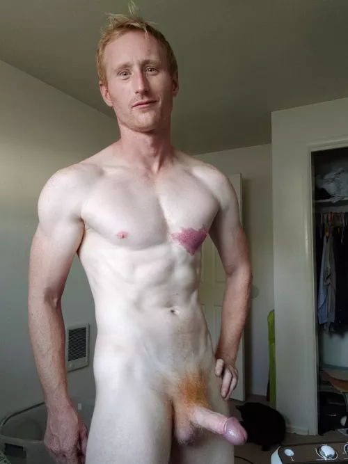 Sometimes I let my bush grow out so it looks like my dick is going really fast