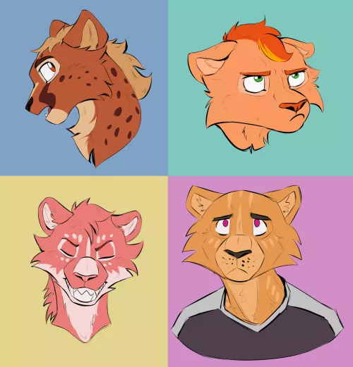 Testing flat color, tell me if you like one of them, pls!