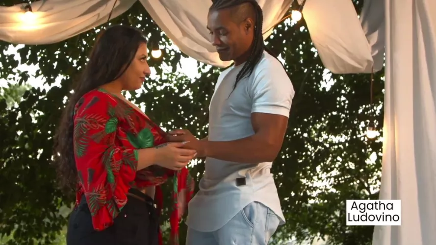 I asked my girlfriend to marry me and made her suck me in the middle of the woods