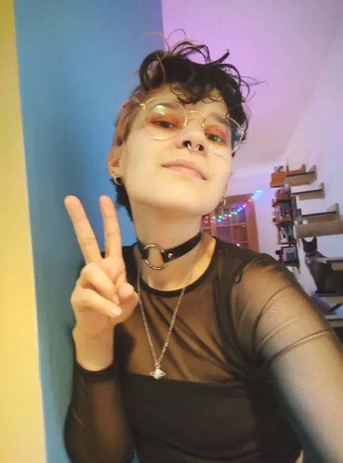 kinda mild, but last week I dressed up to a party and felt pretty, even though I don't feel that way very often