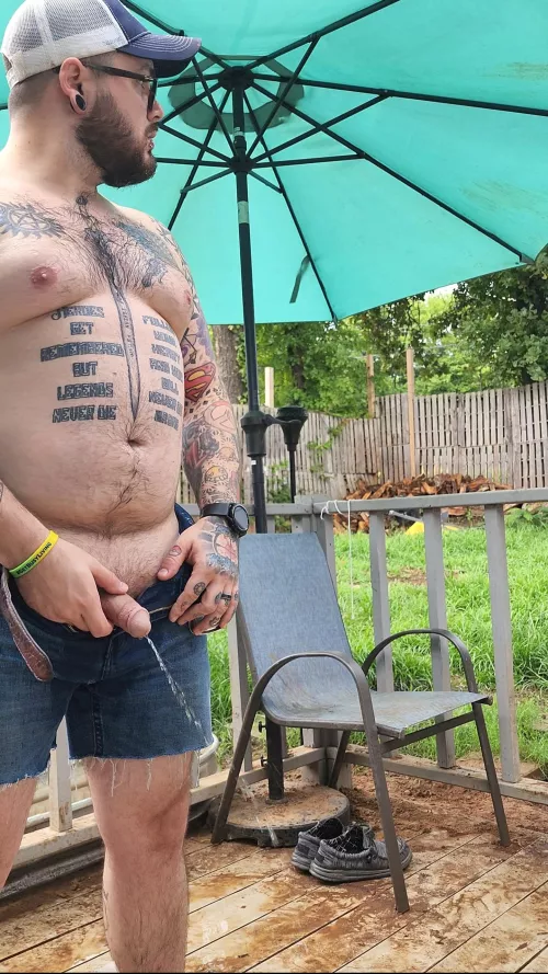 Nothing like a good beer piss