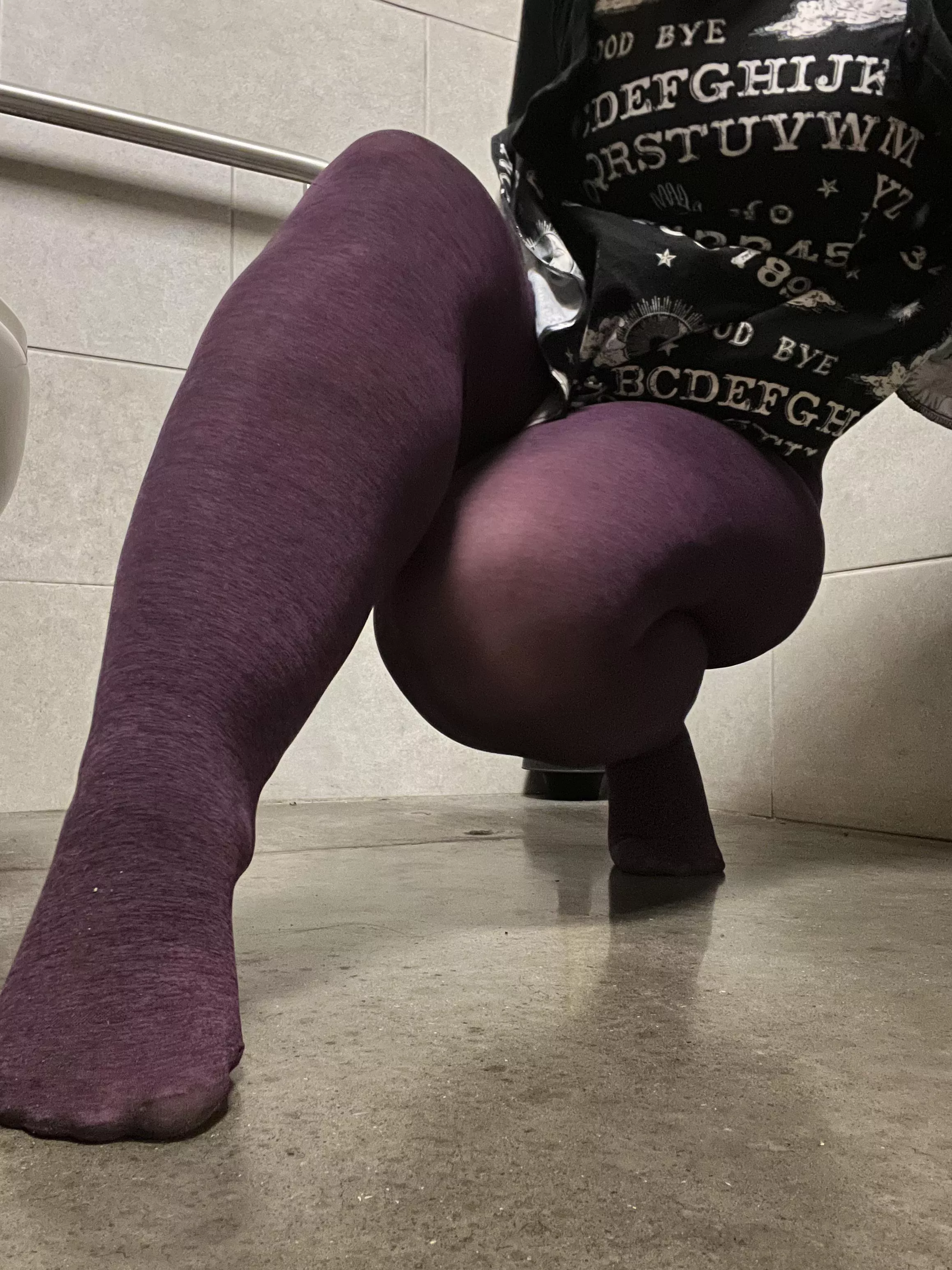 When it finally starts to cool down a little, the tights come out