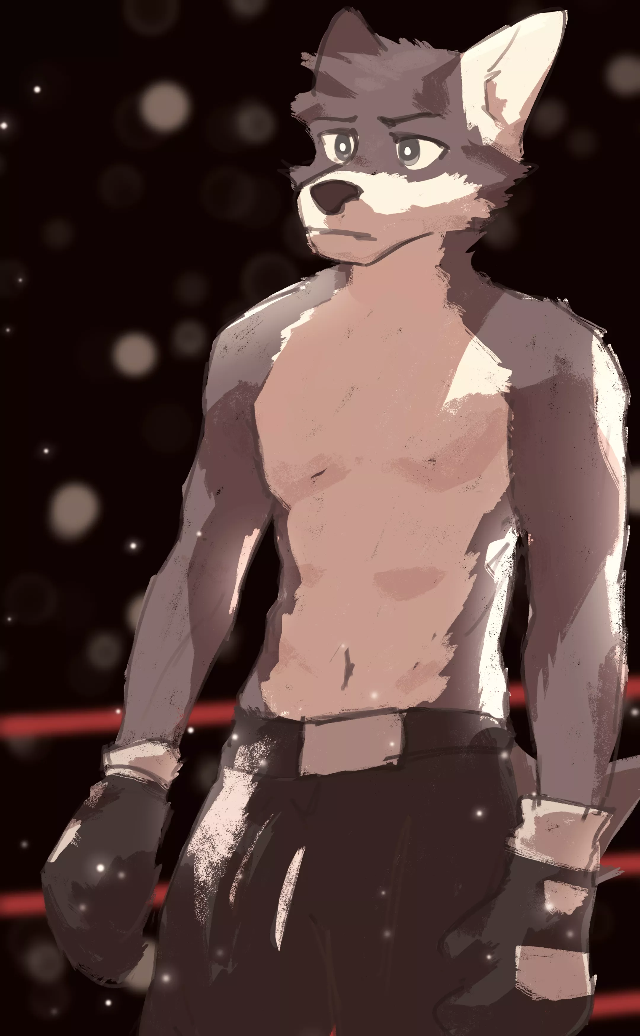 Who he fighten? (me)