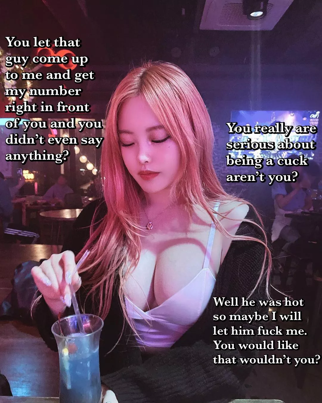 Would you like that cuck? Would you like that cuck?