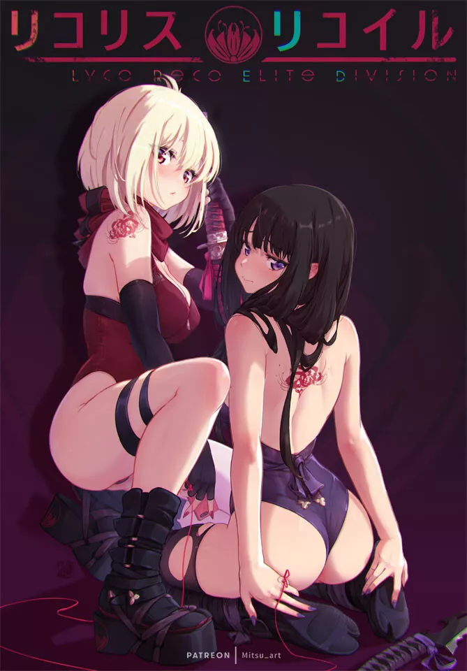 Chisato and Takina [Lycoris Recoil] (Mitsu Art)