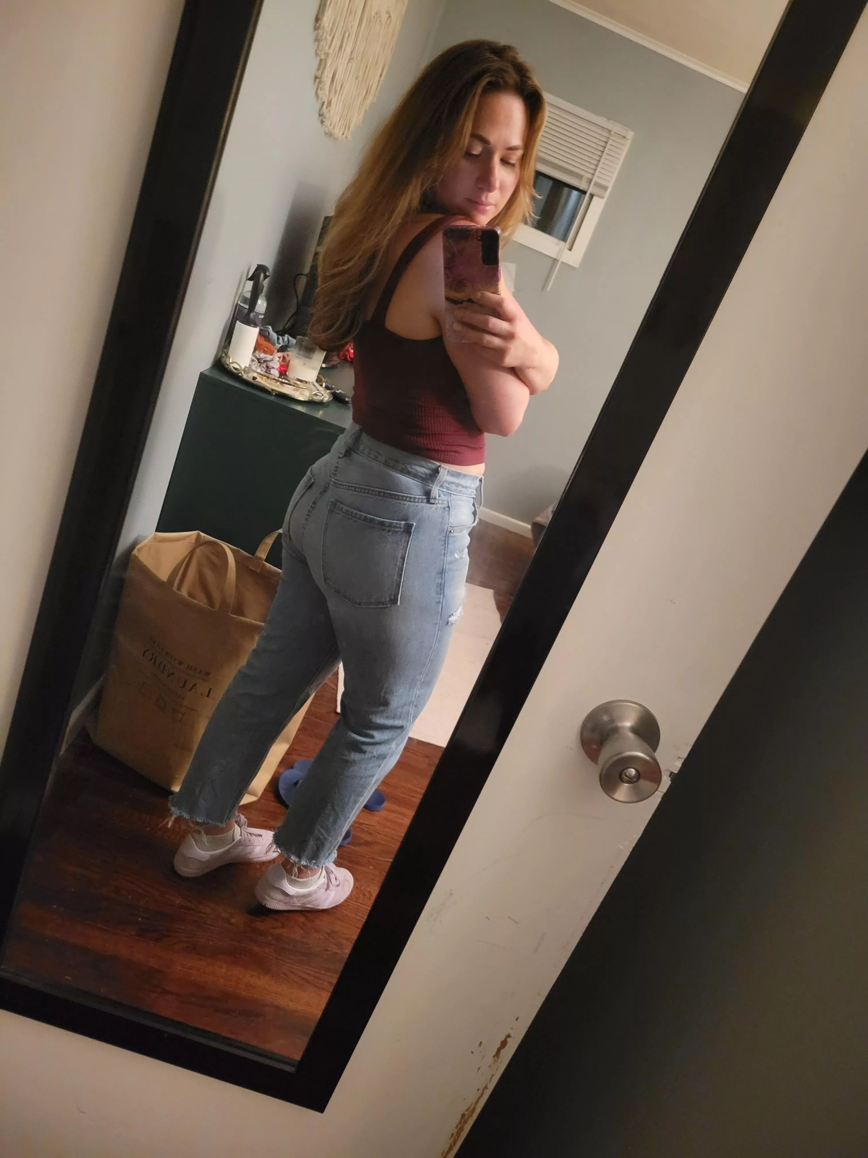 Curves in denim Curves in denim