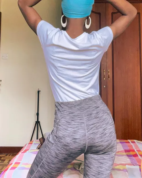 I like my view from behind…