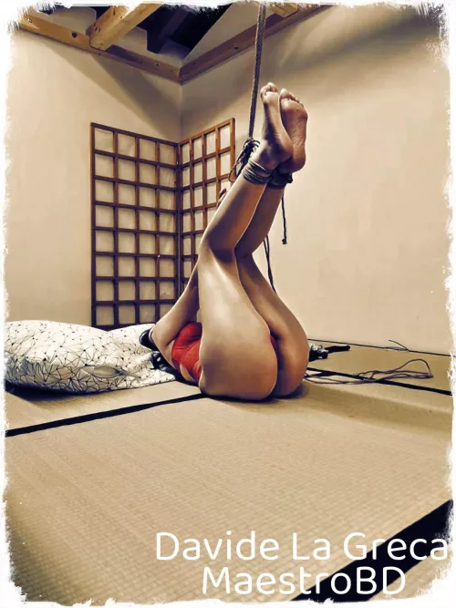 Kemono Tie. Yukimura style kinbaku. She is waiting for more