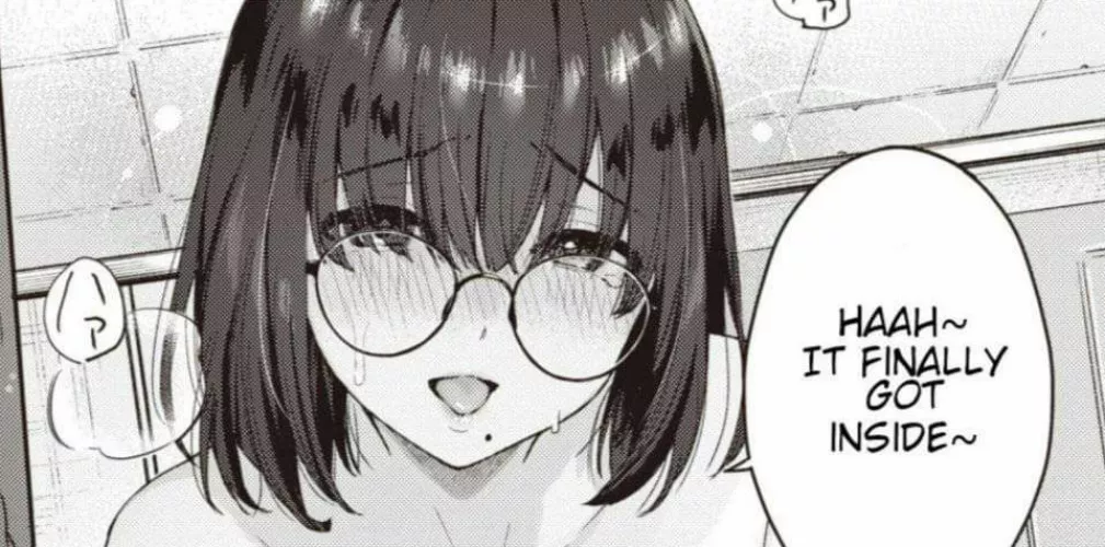 LF mono source: 1girl, glasses, short haired, beauty mark 