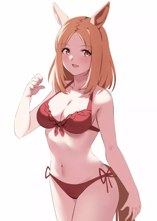 Narita Top Road Red Bikini Cutie ( Miya Star Saa ) [ Umamusume ]