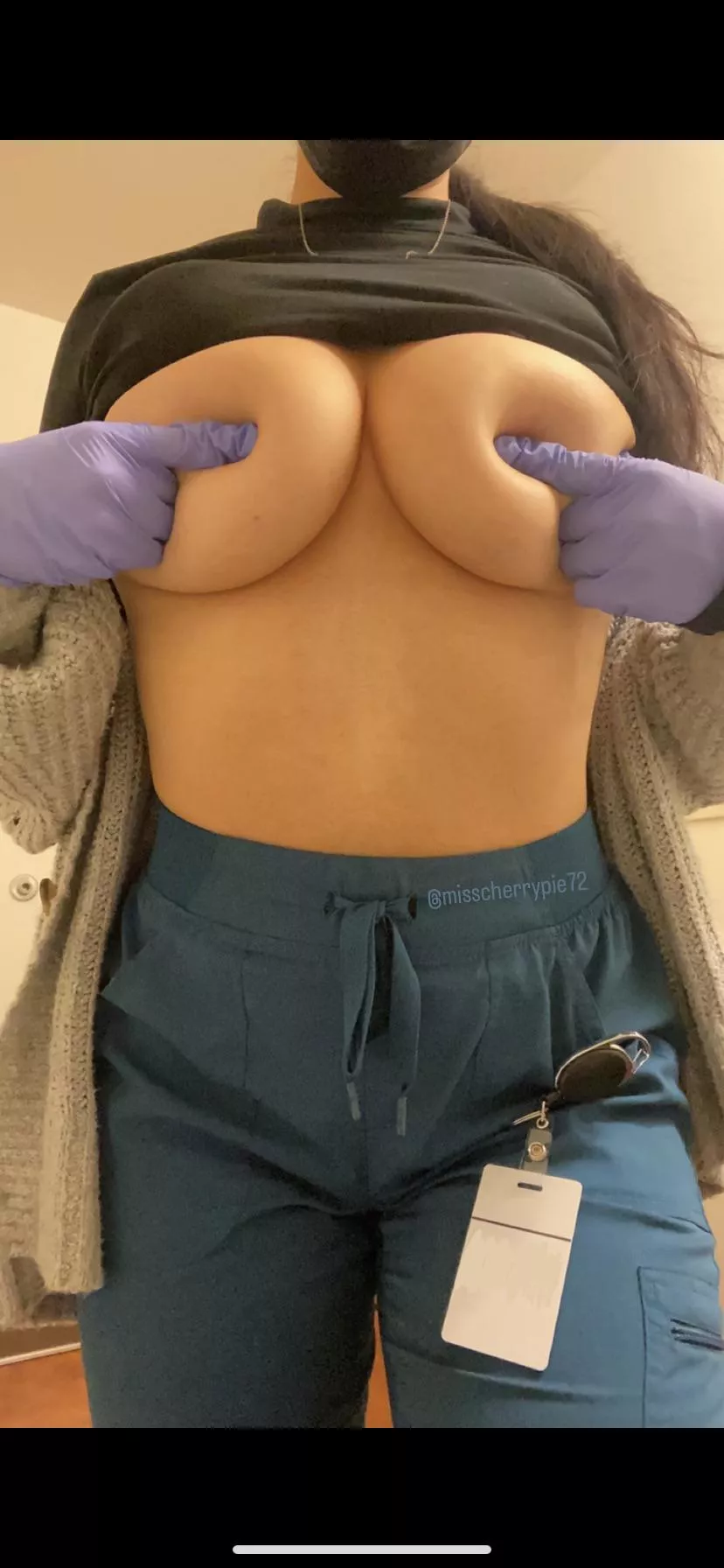 naughty latina nurse with DD’s 😉