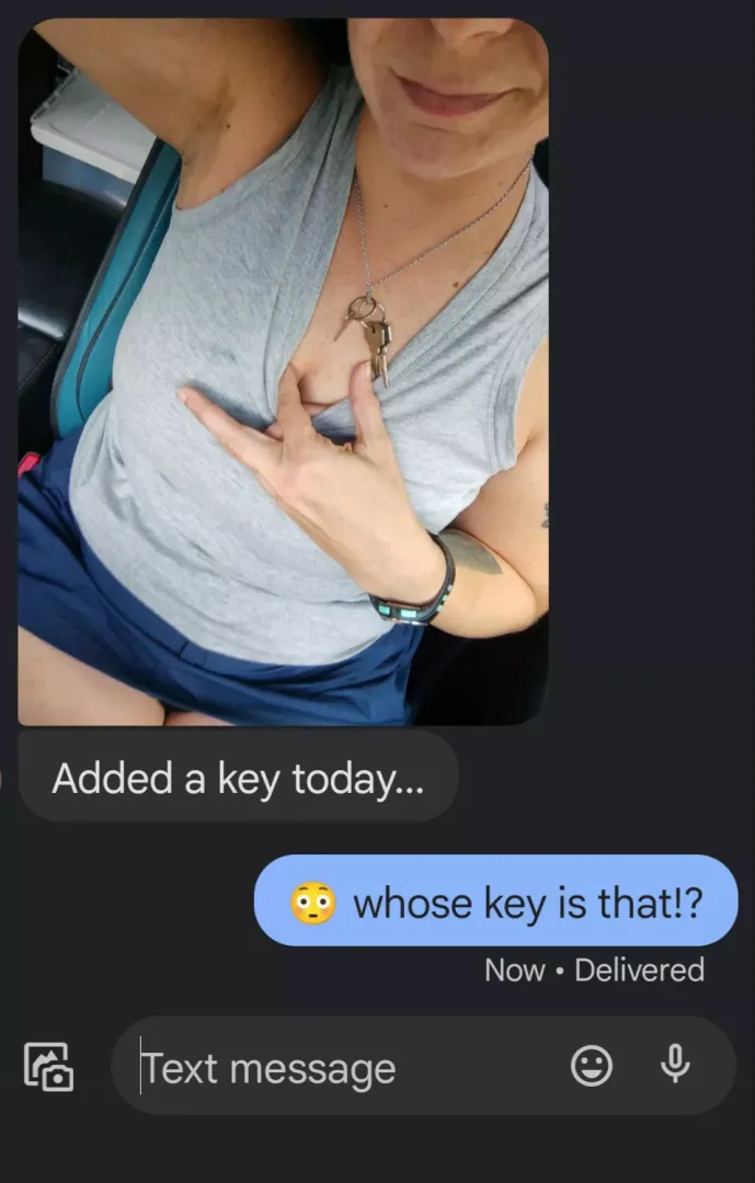 Now She Has TWO CAGED COCKS!!? So proud she's my Boss Lady! 🥲