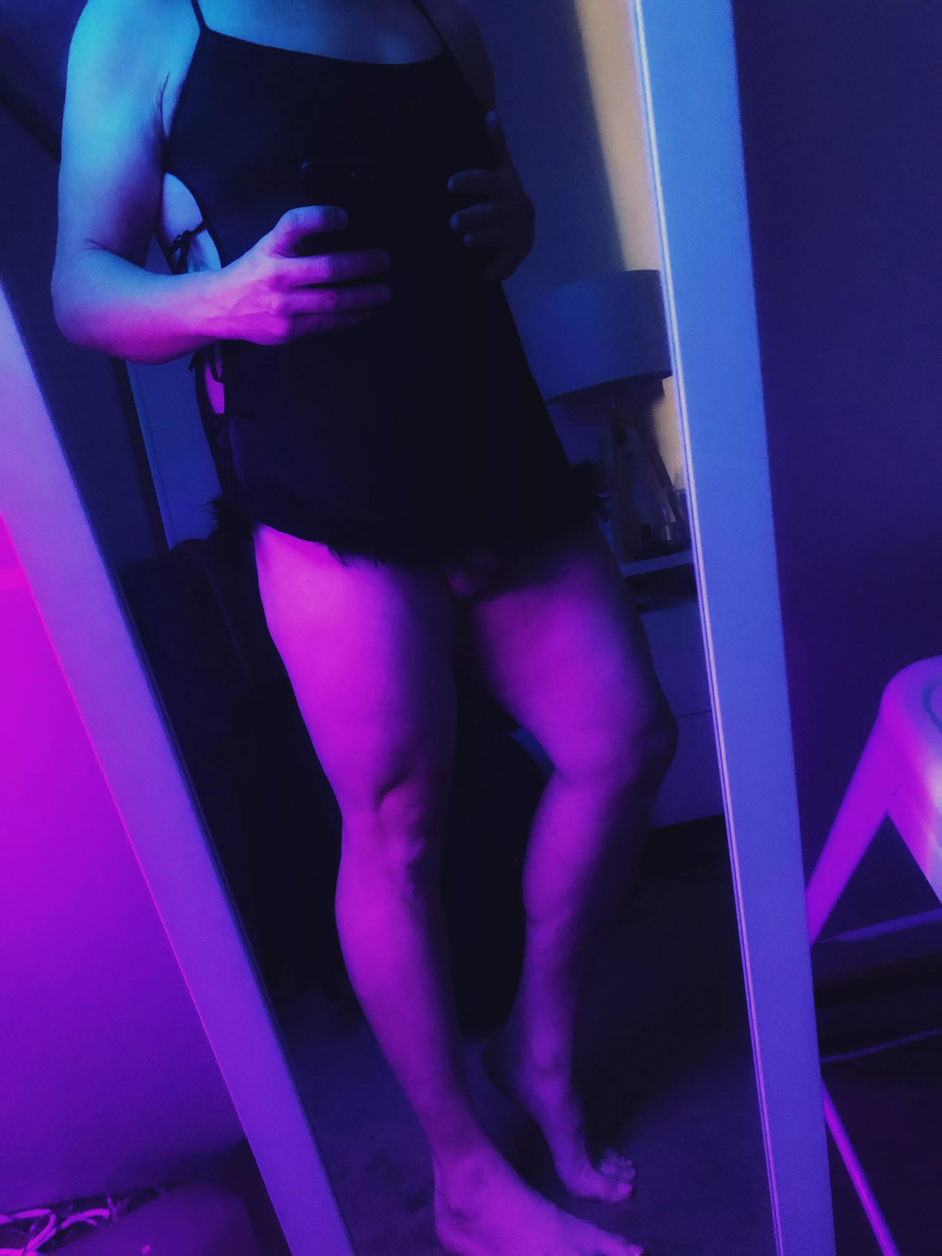 Organising my wardrobe and just had to try all the things on!