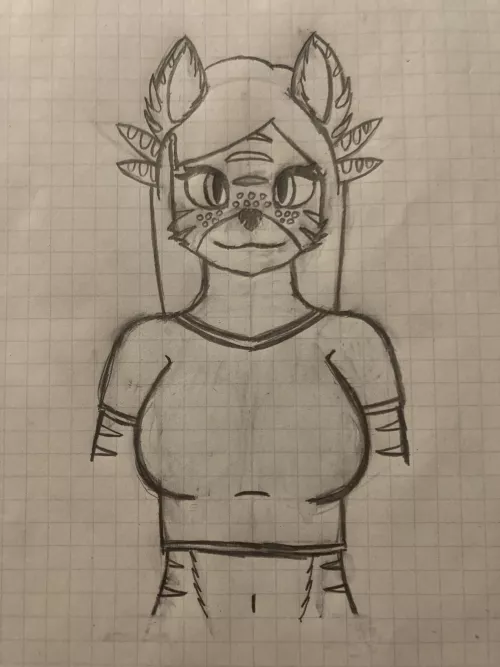 Redesigned my fursona and now I’m happy with her design.