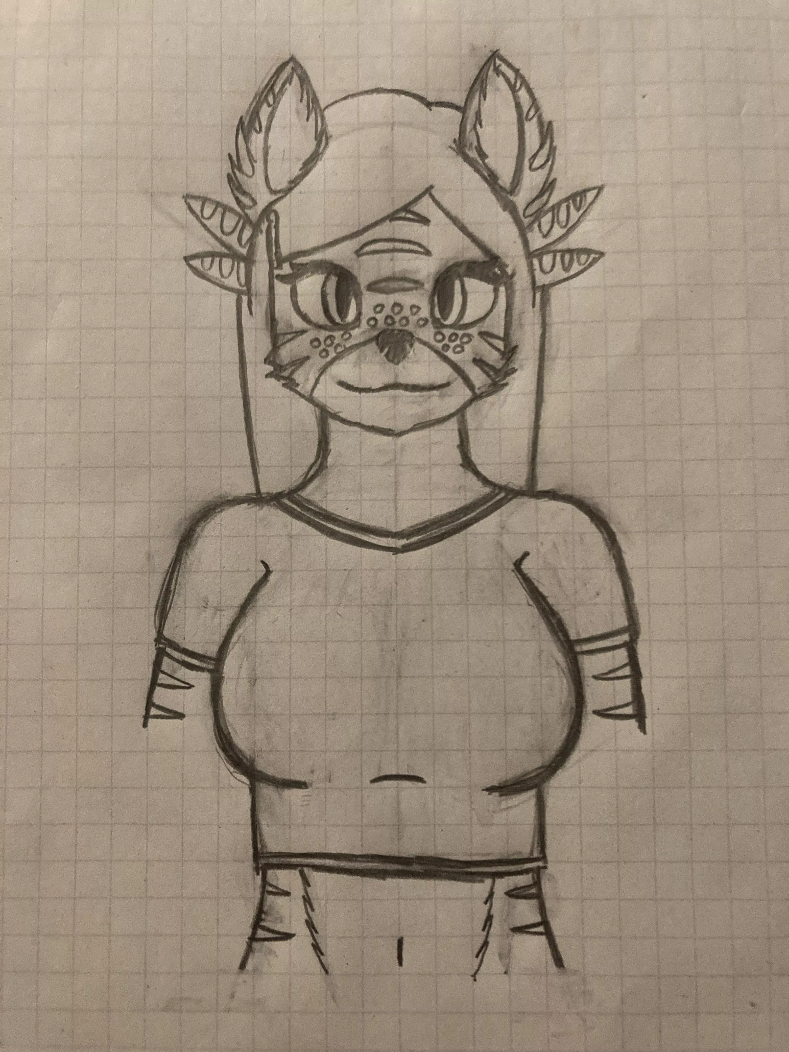 Redesigned my fursona and now I’m happy with her design.