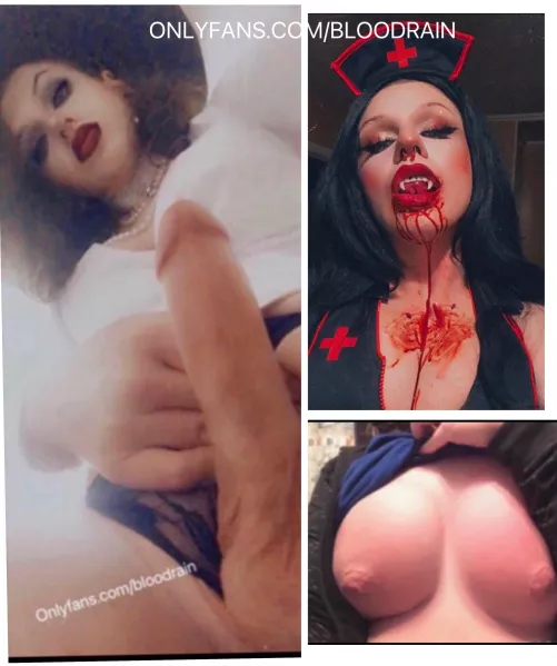 Your vampire goddess bit you and turned you into her personal little sex toy. How are you going to please me first? Mommy needs to cum <3