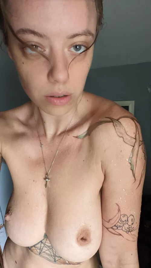 Fresh from the shower and from under the needle