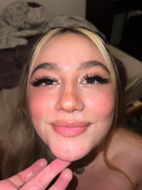 I think 2 more loads would look perfect on my face