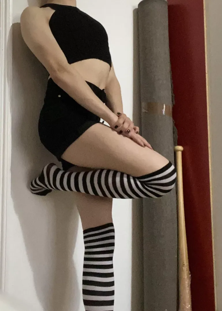 I’ve been trying to work on my thighs. How am I doing?