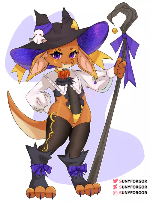 🎃Kobold Witch🎃(Art by me)