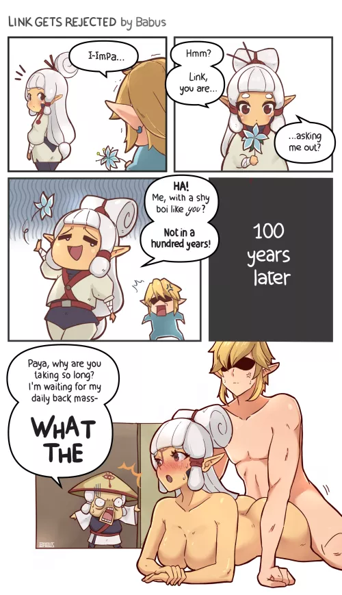 Link could never fuck Impa... or could he? (babusgames) [Zelda Breath of the Wild]
