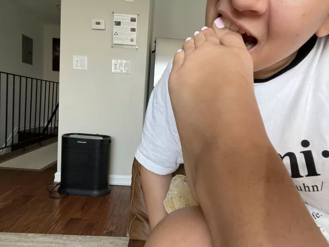 My sister has an obsession with my feet 🤭🫣