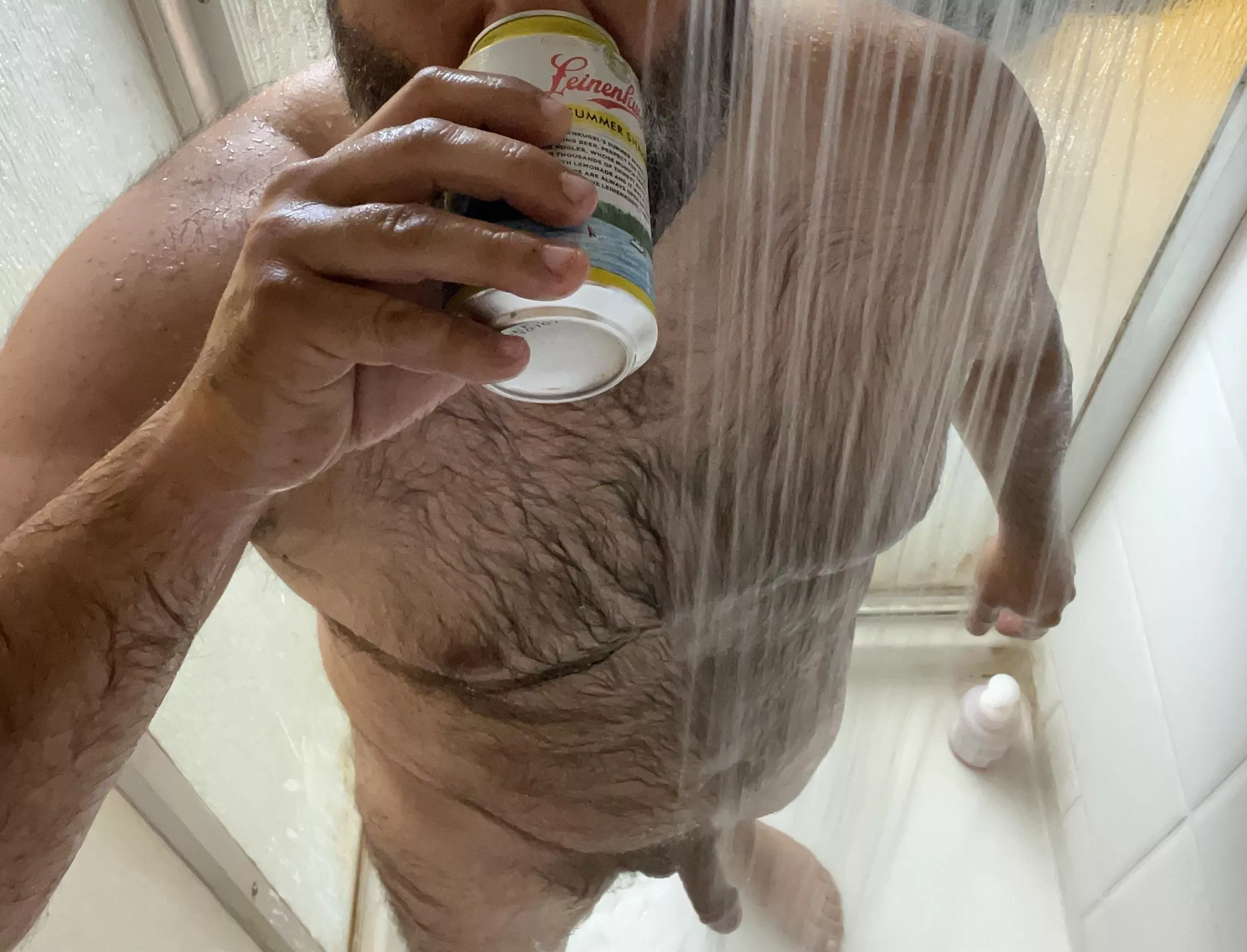 Shower beer